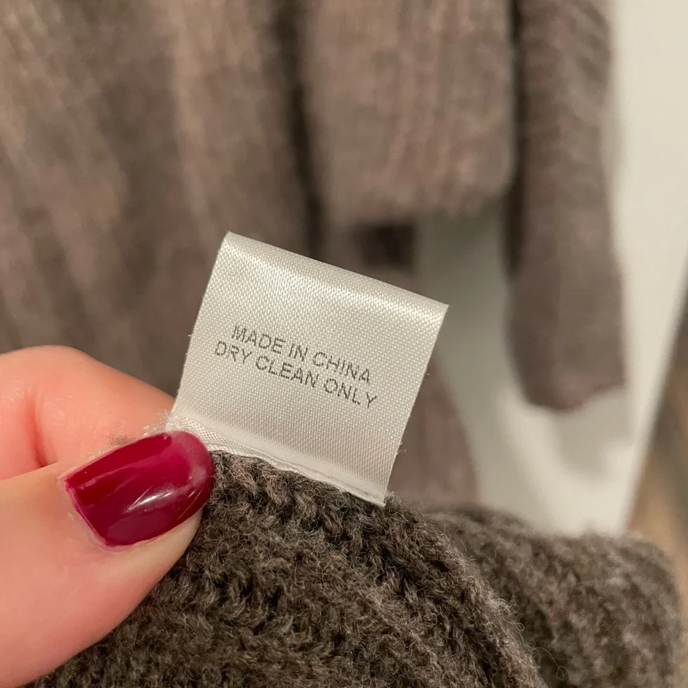 The Sei V-neck Wool Sweater Dress - Picture 7 of 7